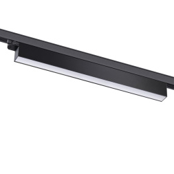 Светильник трехфазный трековый светодиодный NOVOTECH 358839 ITER лофт, минимализм, хай-тек черный 30W