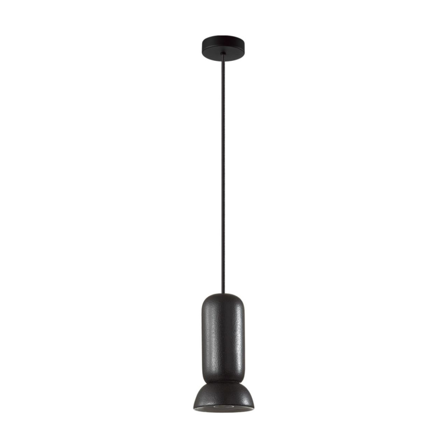 Подвес ODEON LIGHT 5054/1D KERAMA модерн черный/черный 4Вт