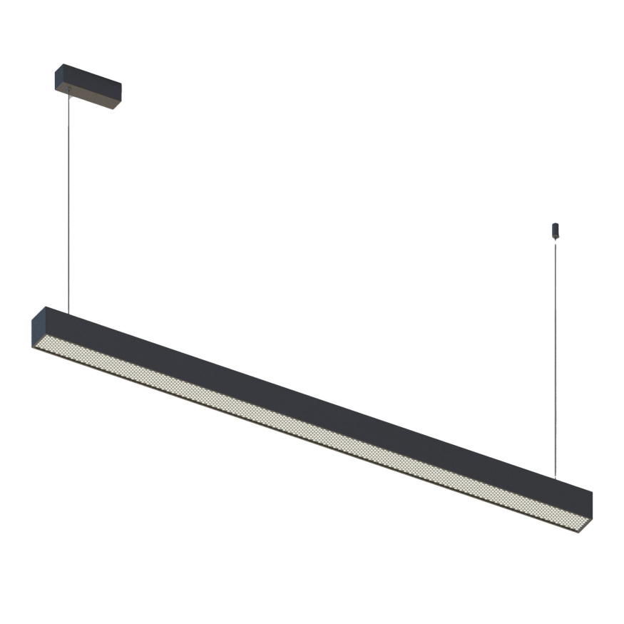 ST612.433.32 Светильник подвесной Черный LED 1*35W 3000K 698Lm Ra&gt;80 120°IP20 L1120xW50xH60 180-220V Подвесные светильники ST LUCE