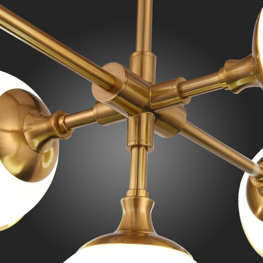 SL1157.303.05 Светильник потолочный ST-Luce Бронза/Белый E14 5*40W ARBE ST LUCE