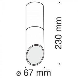 Точечный светильник Lipari C025CL-01W Maytoni GU10 Хай-Тек