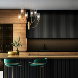 Потолочная люстра Arco MOD223PL-06BS Maytoni G9 Модерн, Американский винтаж