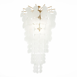 SL1231.303.12 Люстра подвесная ST-Luce Латунь/Белый E14 12*60W VITTORIA ST LUCE