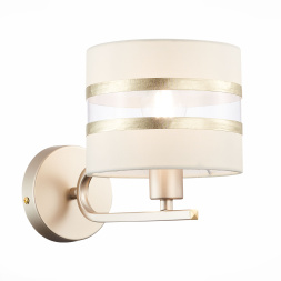 SLE300201-01 Светильник настенный Шампань/Белый, Золотистый E14 1*40W ALMESE EVOLUCE