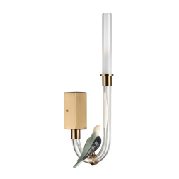 Бра ODEON LIGHT EXCLUSIVE 5431/2WLA LARK неоклассика золотой (под латунь)/белый градиент  2Вт