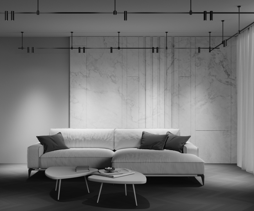 Трековый светильник Technical TR143-1-5W4K-W-B