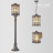 Настенный фонарь уличный Kordi 2286/1W Odeon Light E27 Классический, Этнический, Замковый