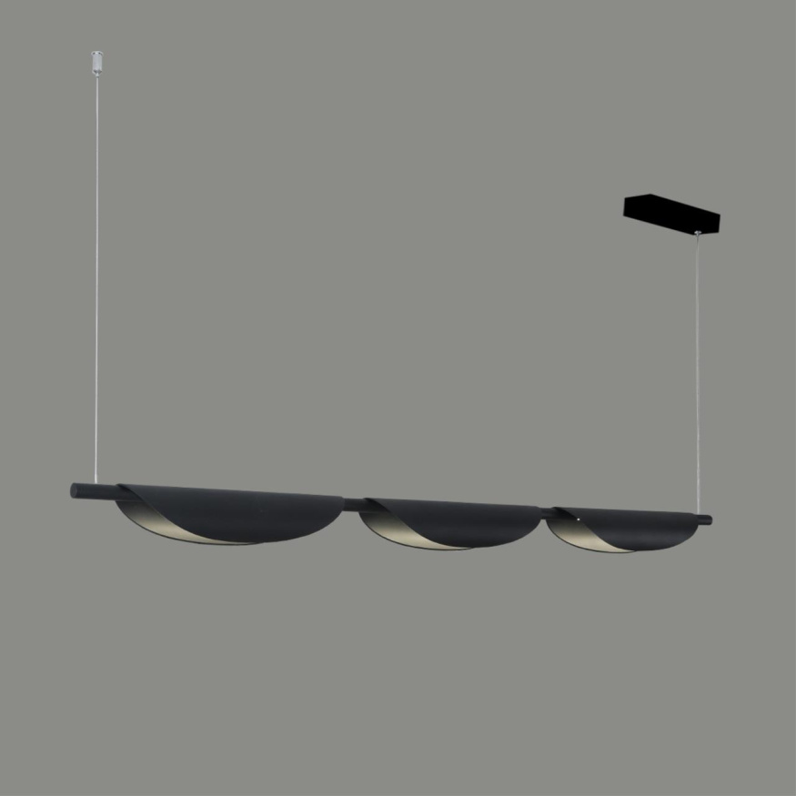 Светильник подвесной LUMION 6548/18L JOEL хай-тек чёрный 18W