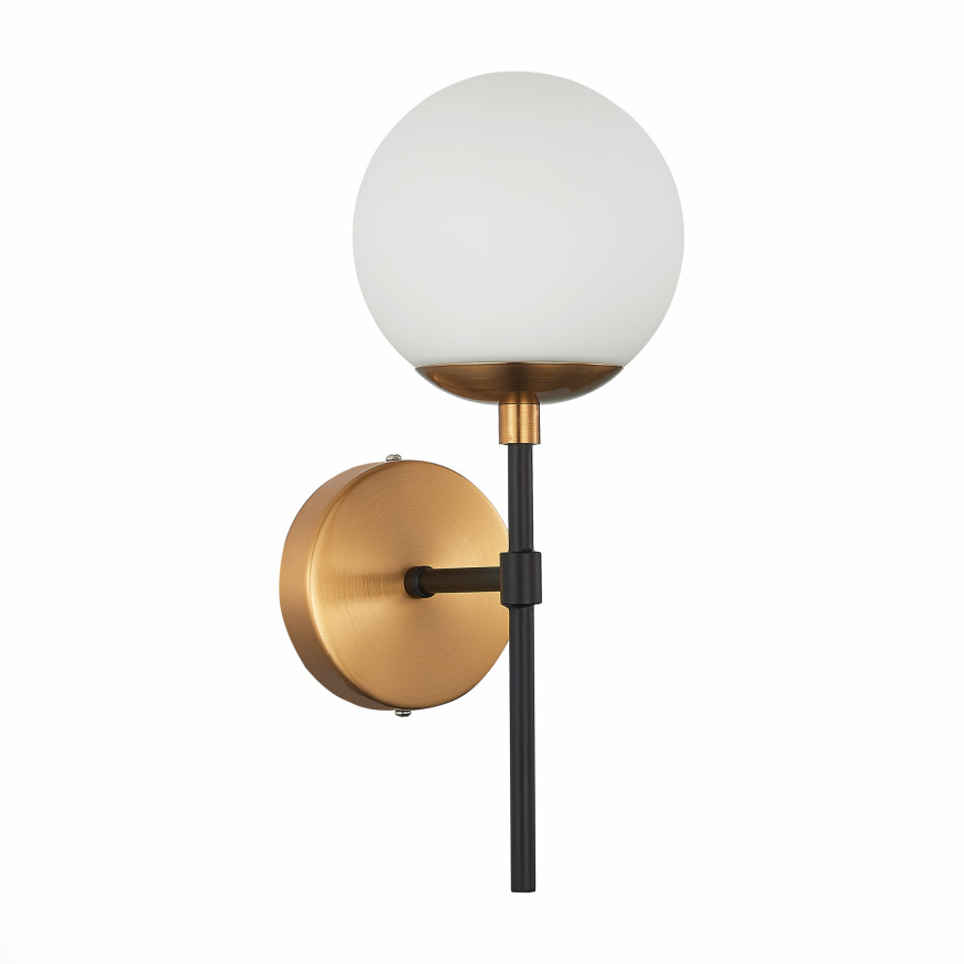 SL1203.401.01 Бра ST-Luce Бронза,Черный/Белый E27 1*40W LIMANO ST LUCE