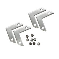 ST001.179.00 Уголок 90° горизонтальный к-т (4 соединителя+8 винтов) для ST001.129.00 ST-Luce Серебри BASE ST LUCE