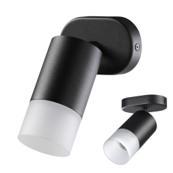 Светильник накладной NOVOTECH 370735 FLAX хай-тек черный 9Вт