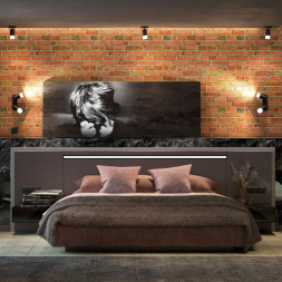 Светильник накладной NOVOTECH 370735 FLAX хай-тек черный 9Вт