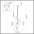 Подвес Odeon light  Tovi 4818/6
