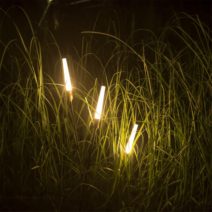 Уличный светильник ODEON LIGHT 7020/4GB CANNA хай-тек, минимализм черный/бронза 4Вт