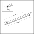 Уличный фасадный светильник Odeon light  Graze 7040/10WL