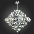 SL1124.103.29 Люстра подвесная ST-Luce Хром/Дымчатый, Прозрачный G9 29*5W 4000K VINETTO ST LUCE