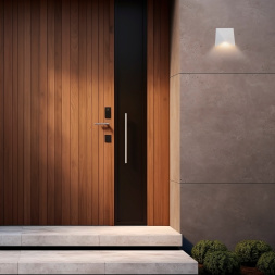 SL9503.501.01 Светильник уличный настенный ST-Luce Белый LED 1*7W 4000K CANNETO ST LUCE