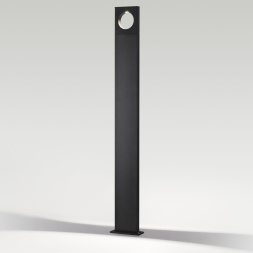 Уличный светильник ODEON LIGHT 6653/10GA COMO хай-тек черный/металл 10W