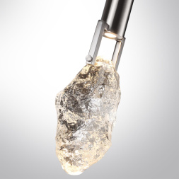 Подвесной светильник ODEON LIGHT 6696/5L LIA в классическом стиле матовый никель 1x5W