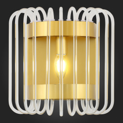 SL1228.201.01 Бра ST-Luce Золотистый/Прозрачный E14 1*40W GROSSETO ST LUCE