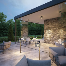 Ландшафтный потолочный светильник NOVOTECH 358449 DANTELA лофт, минимализм, в классическом стиле темно-серый 10W