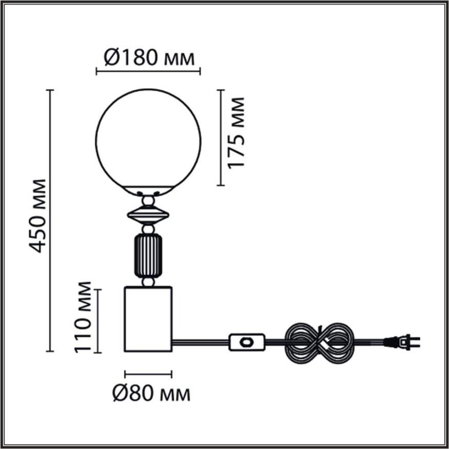 Настольная лампа LUMION 6580/1T VIVIEN в классическом стиле французское золото, серый, белый 1x40W