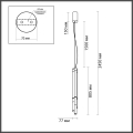 Подвесной светильник Odeon light  Anta 4393/30L