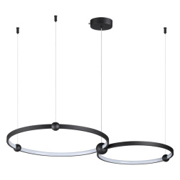 Светильник подвесной LUMION 6533/80L DIEGO хай-тек чёрный 80W
