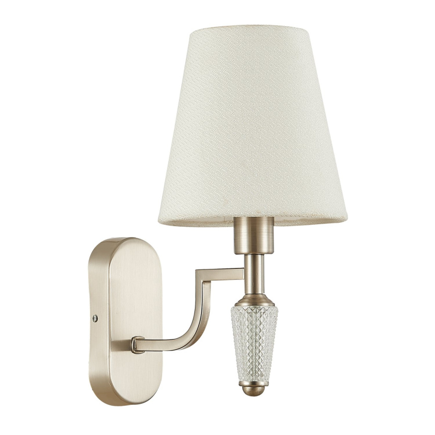 SLE105501-01 Светильник настенный Никель/Белый E14 1*40W REIMO EVOLUCE