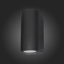 SL9001.401.02 Светильник уличный настенный ST-Luce Черный/ GU10 2*35W BORGO ST LUCE