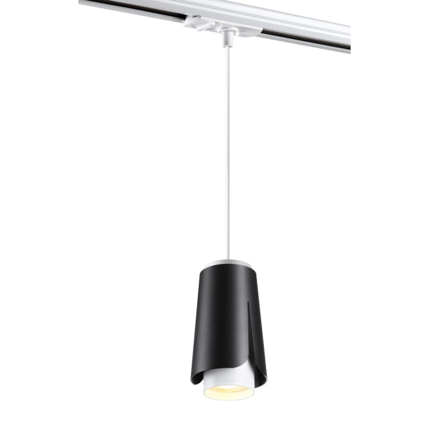 Светильник трековый однофазный трехжильный NOVOTECH 370834 TULIP хай-тек черный 9Вт