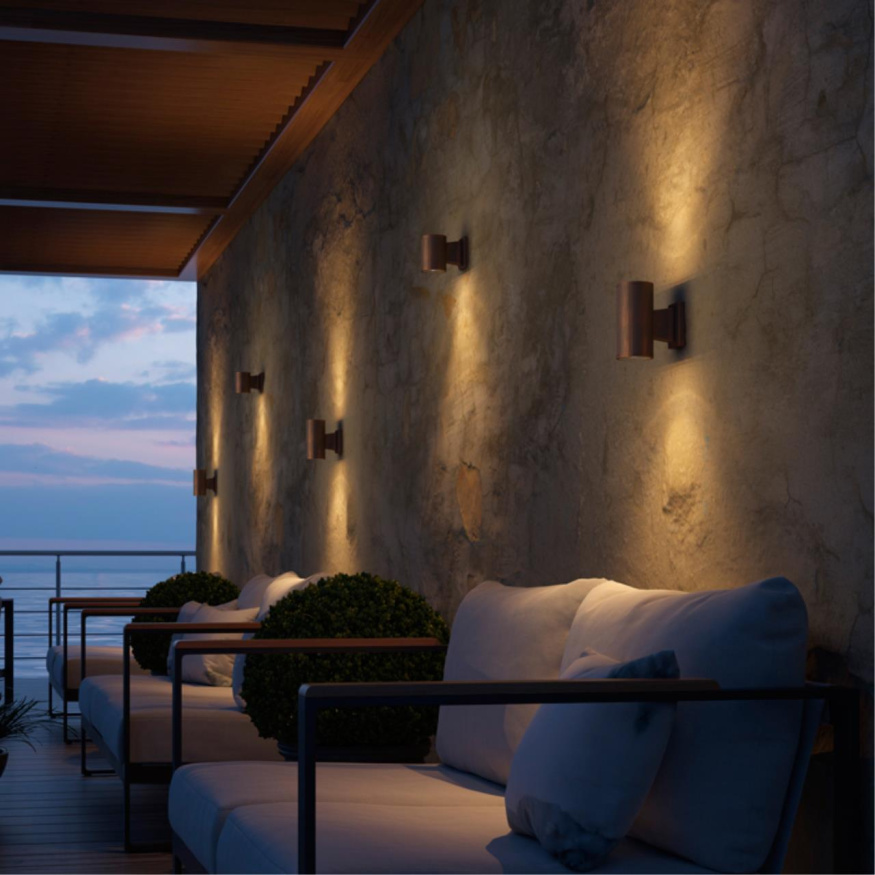 Ландшафтный светильник NOVOTECH 370406 LANDSCAPE хай-тек коричневый 50W