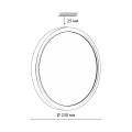 Настенно-потолочный светильник Сонекс  Omega black 7662/18L