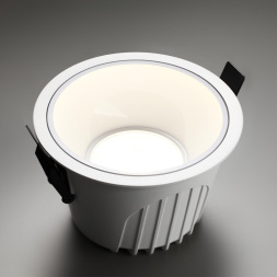 Светильник встраиваемый светодиодный NOVOTECH 358694 KNOF в скандинавском стиле корпус белый/рефлектор белый 20W