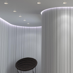 Светильник встраиваемый светодиодный NOVOTECH 358694 KNOF в скандинавском стиле корпус белый/рефлектор белый 20W