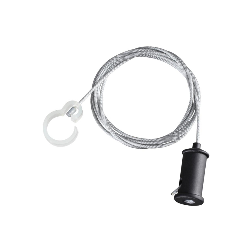 Подвесной комплект с 2-х метровым тросом NOVOTECH 359136 RAMO черный