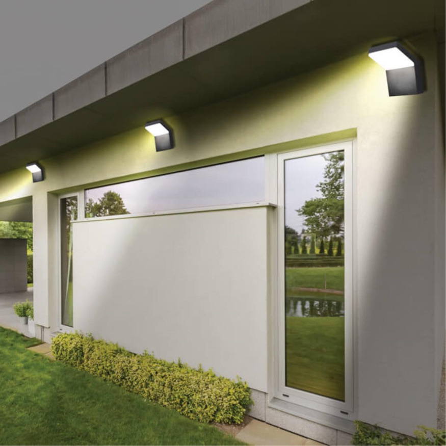 Ландшафтный светодиодный светильник NOVOTECH 357520 ROCA лофт, минимализм, хай-тек темно-серый 20W