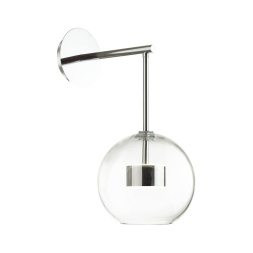 Бра с выключателем ODEON LIGHT 4802/12WL BUBBLES LED 12Вт хром/прозрачный модерн