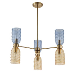 Люстра потолочная LUMION 6511/6C MONROE модерн латунь 6x40W