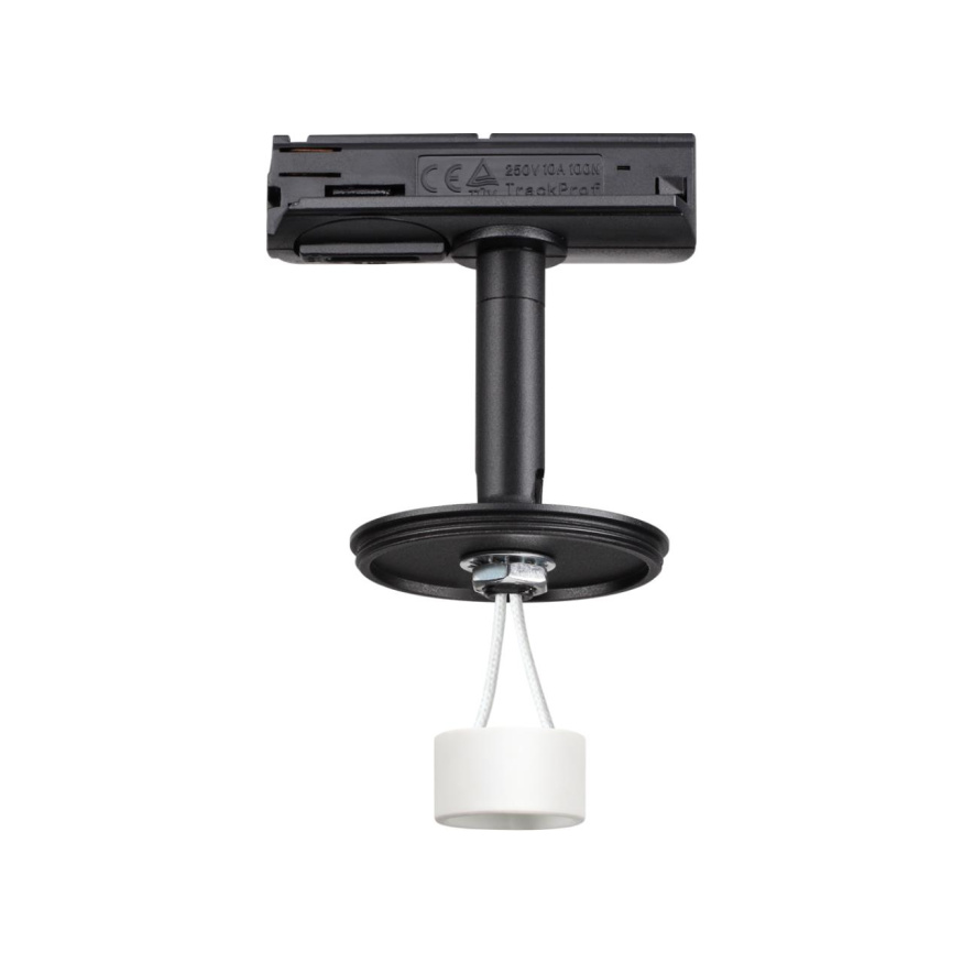 Светильник трековый однофазный без плафона (плафоны арт. 370694-370711) NOVOTECH 370684 UNITE хай-тек черный 50W