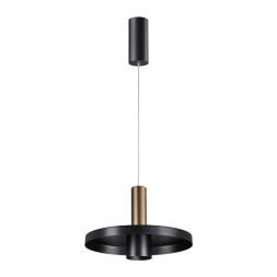 Светильник накладной светодиодный NOVOTECH 358984 ALBA ар деко бронза светлая/черный 15W