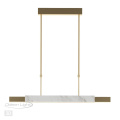 Подвесной светильник ODEON LIGHT 4359/25L MARMI хай-тек изумрудн.мрамор/антич. бронза/металл 20W