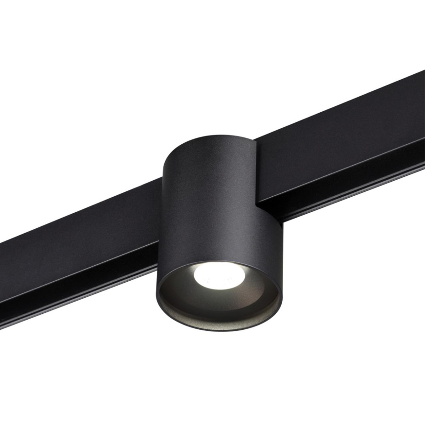Трековый низковольтный смарт-светильник диммируемый со сменой цветовой температуры NOVOTECH 359517 FLUM черный 10W