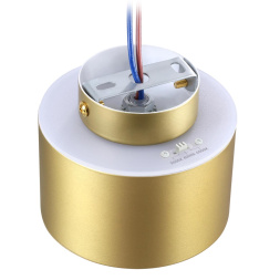 Светильник накладной LED с переключателем цветовой температуры NOVOTECH 358972 GIRO бронза светлая 12Вт вниз + 3Вт вверх