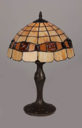 Интерьерная настольная лампа Almendra OML-80504-01 Omnilux E27 Тиффани