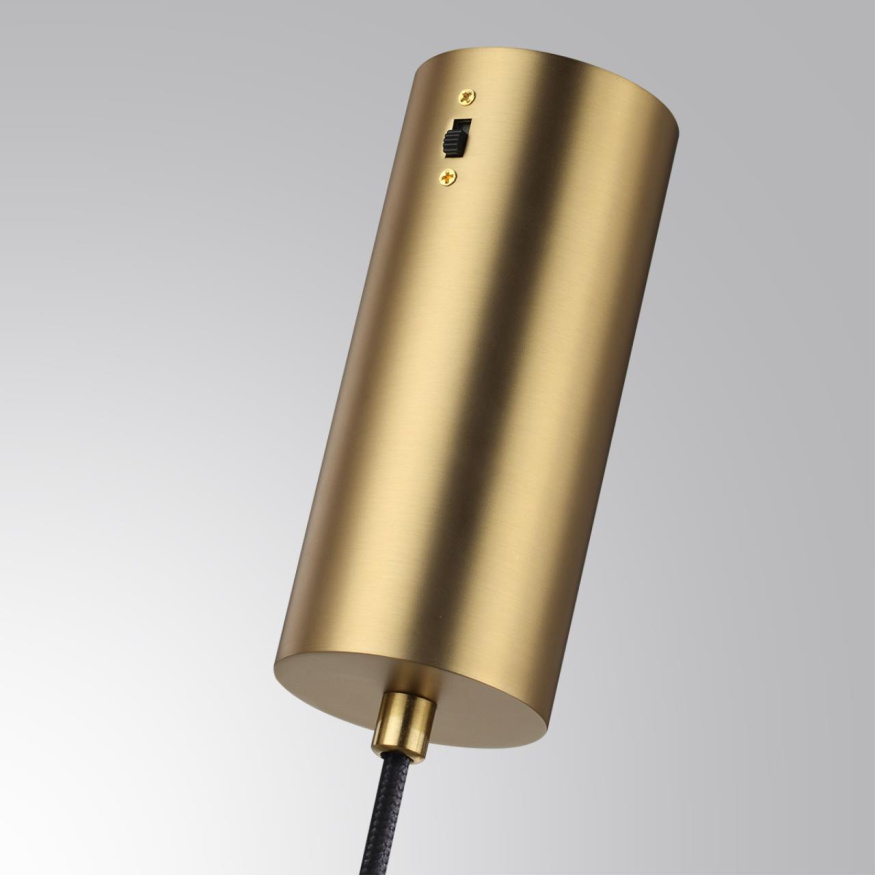 Подвесной светильник ODEON LIGHT 6674/20L MARBELLA модерн под латунь/белый 15W