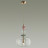 Подвесной светильник Bizet 4855/1A Odeon Light E14 Классический