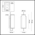 Бра Odeon light  Rena 4654/1W