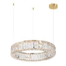 Люстра ODEON LIGHT 5071/70L VERSION модерн золото/прозрачный 70W