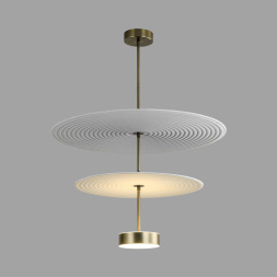 Потолочный ODEON LIGHT 7035/20CA FELT неоклассика, минимализм, модерн белый/серый 20W